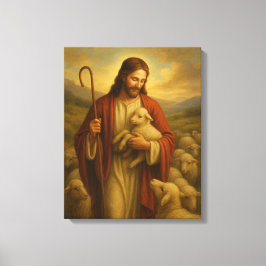 Jesus ist die Shephard #3™ LDS Wall Art Leinwand