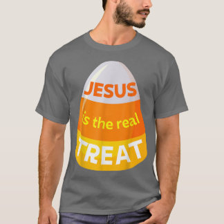 Jesus ist die wahre Leckerei Christlich Candy Corn T-Shirt