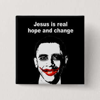 JESUS IST ECHTE HOFFNUNG UND VERÄNDERUNG BUTTON