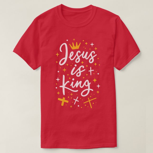 Jesus ist ein Christlicher Zitat T-Shirt (Design vorne)