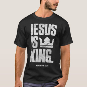 Jesus ist ein Zitat der Christlichen Bibel T-Shirt