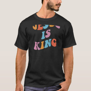 Jesus ist eine Christliche Ästhetik auf der Rückse T-Shirt