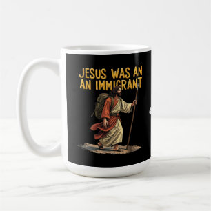 Jesus ist eine einzigartige Cross-Design-Unterstüt Kaffeetasse