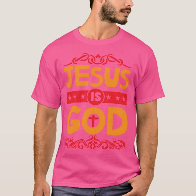 Jesus ist Gott T-Shirt (Vorderseite)
