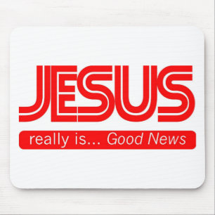 Jesus ist gute Nachrichten Mousepad