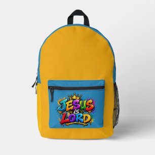Jesus ist Herr Bedruckter Rucksack