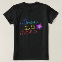 Jesus ist HERR Christliches Zitat Schwarzes T-Shir