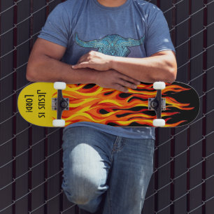 Jesus ist Herr Skateboard