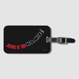 Jesus ist Homie Gepäckanhänger