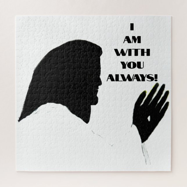JESUS IST IMMER BEI DIR Puzzle (Vertikal)