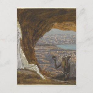 Jesus ist in der Wildnis verliebt Postkarte