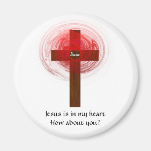 Jesus ist in meinem Herzen Magnet