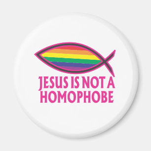 Jesus ist kein Homophobe Magnet