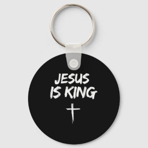 Jesus ist König Bibelvers Johannes 14_6 Christlich Schlüsselanhänger