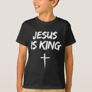Jesus ist König Bibelvers Johannes 14_6 Christlich T-Shirt