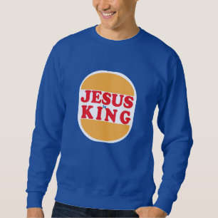 Jesus ist König - Christlich Sweatshirt