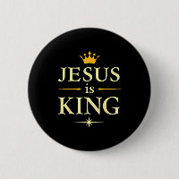 Jesus ist König _ Christlicher Glaube Design 