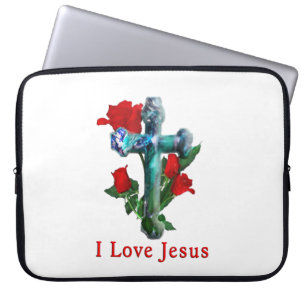 Jesus ist König der Könige Laptopschutzhülle
