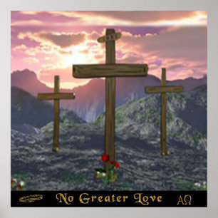 Jesus ist König der Könige Poster