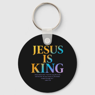 Jesus ist König Jesus Johannes 14_6 Kostüm Christl Schlüsselanhänger