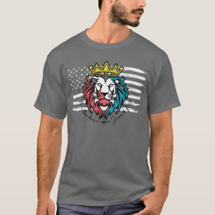 Jesus ist König - PNG T-Shirt