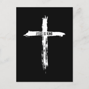 Jesus ist König Postkarte