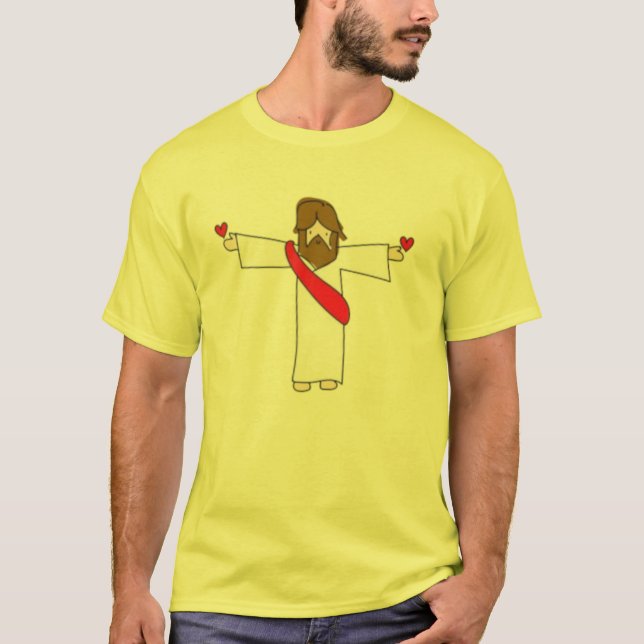 Jesus ist König T-Shirt (Vorderseite)