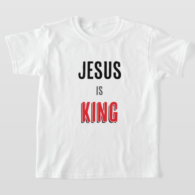 Jesus ist König T-Shirt (Ablage )