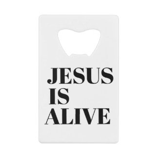 Jesus ist lebendig Christus ist Risen Zitate Gotte Geldbeutel Flaschenöffner