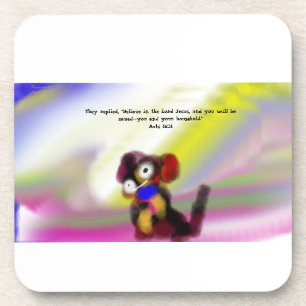 Jesus ist Licht Getränkeuntersetzer