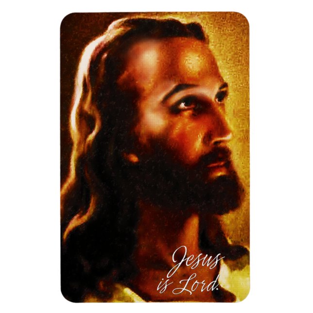 Jesus ist Lord 1 Premium Magnet (Vertikal)