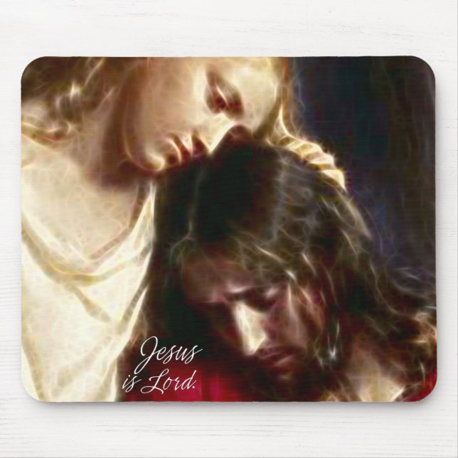 Jesus ist Lord 1A Mousepad (Vorne)