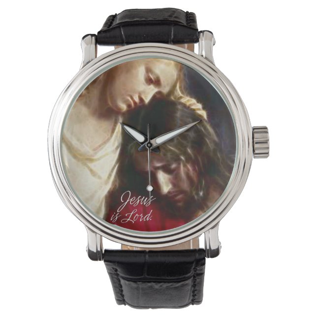 Jesus ist Lord 1A Watch & Numerary Options Armbanduhr (Vorderseite)