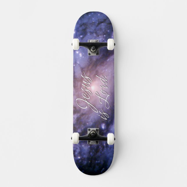 Jesus ist Lord 4 Skateboard (Vorderseite)