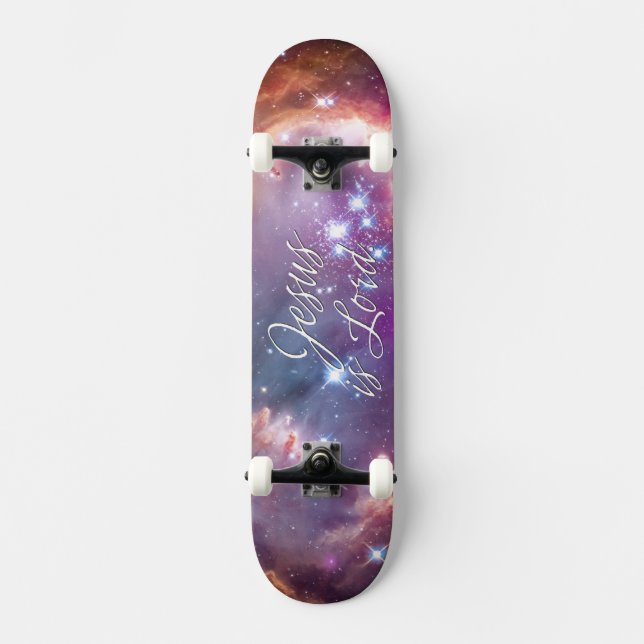 Jesus ist Lord 5 Skateboard (Vorderseite)