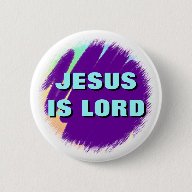 Jesus ist Lord Button (Vorderseite)