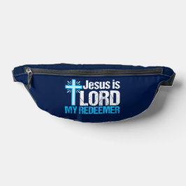 Jesus ist Lord My Redeemer Christliche Cross Churc Bauchtasche