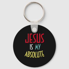 JESUS ist mein absolutes christliches Glaubenssatz Schlüsselanhänger