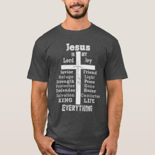 Jesus ist mein Alles Zitat Christlich T-Shirt
