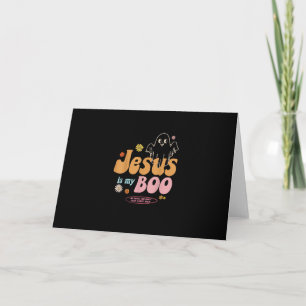 Jesus ist mein Boo Er liebt dich mehr Spielender G Karte