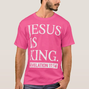 Jesus ist mein Christlicher König Bibel Verse Glau T-Shirt