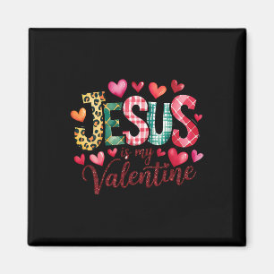 Jesus ist mein Christliches religiöses Herz Gi Magnet
