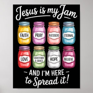 Jesus ist mein Ding, ich bin hier, um es zu verbre Poster