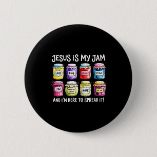 Jesus ist mein Ding und ich bin hier, um christlic Button
