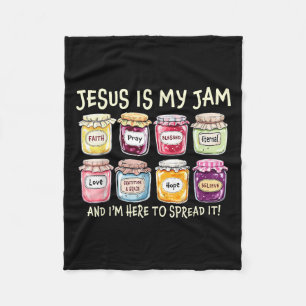 Jesus ist mein Ding und ich bin hier, um christlic Fleecedecke