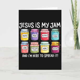 Jesus ist mein Ding und ich bin hier, um christlic Karte