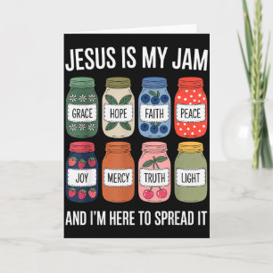 Jesus ist mein Ding und ich bin hier, um christlic Karte