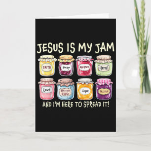 Jesus ist mein Ding und ich bin hier, um christlic Karte