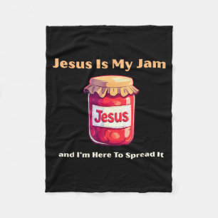 Jesus ist mein Ding und ich bin hier, um es zu ver Fleecedecke
