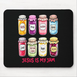 Jesus ist mein Ding und ich bin hier, um es zu ver Mousepad
